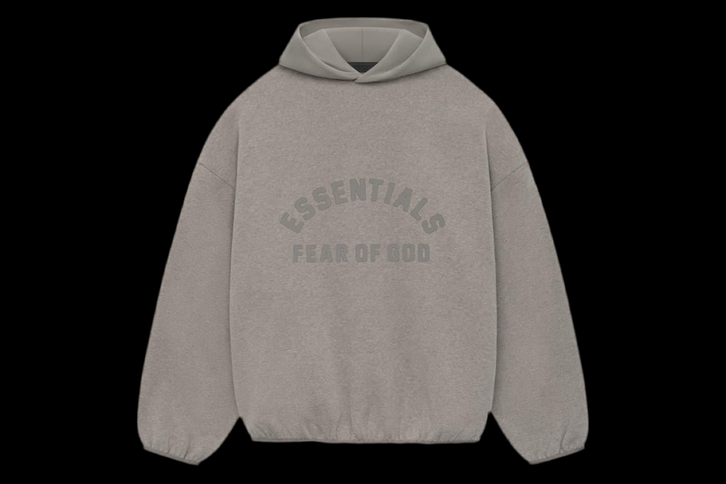 FOG SS heather grey arch hoodie