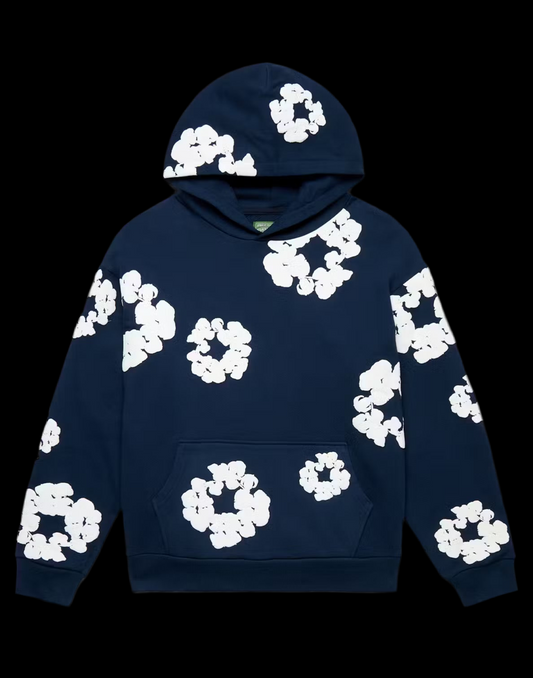 Denim Tears navy blue hoodie