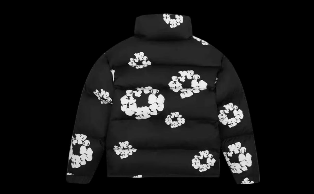 Denim tears doudoune black