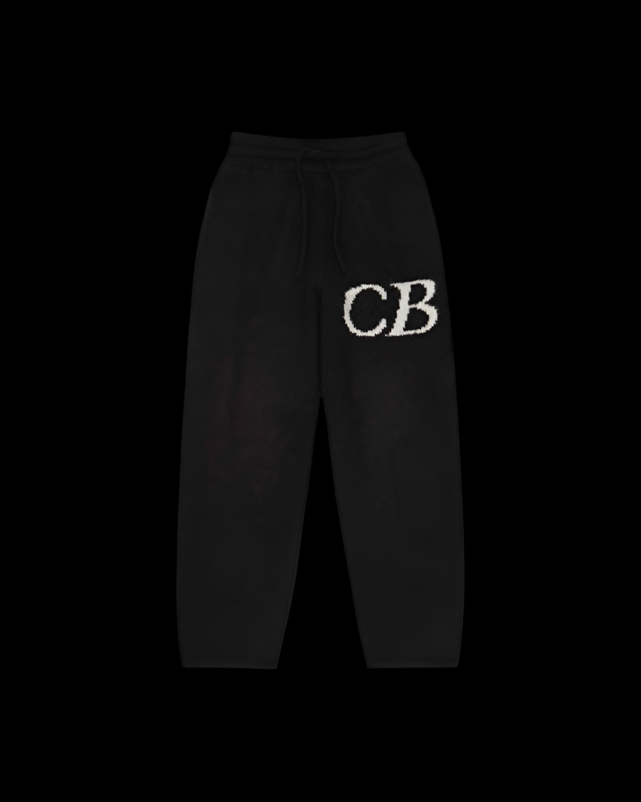 Cole Buxton CB Logo Knit Black