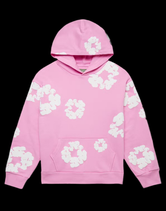 Denim Tears pink hoodie