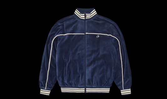 CRTZ blue velour sweat