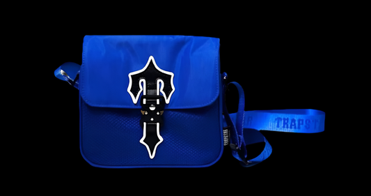 TPS London blue crossbody bag