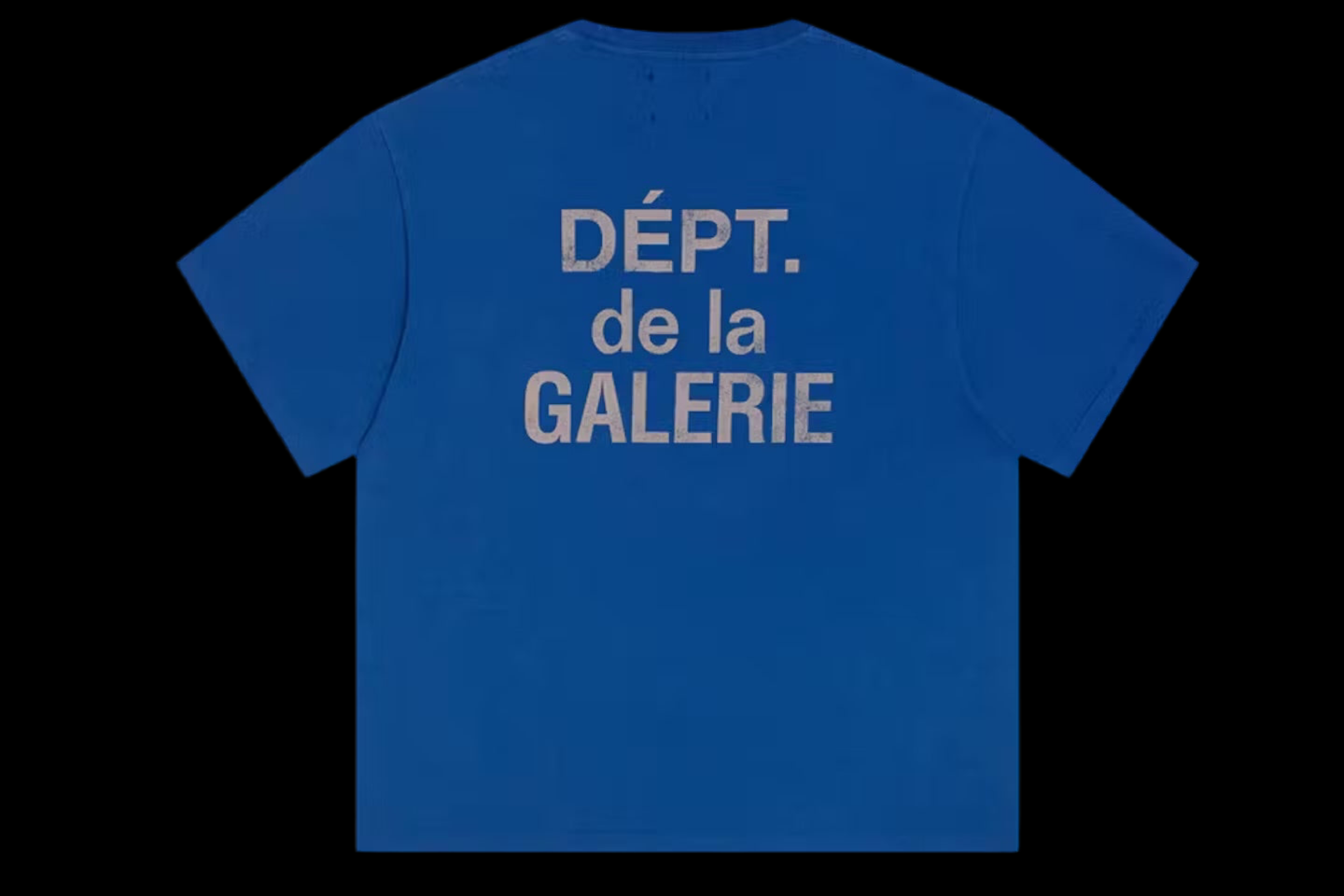 Galerie Département... Tee-shirt français Royal Bleu