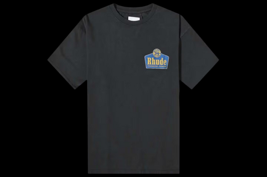 T-shirt Rhude Grand Cru Vintage Noir