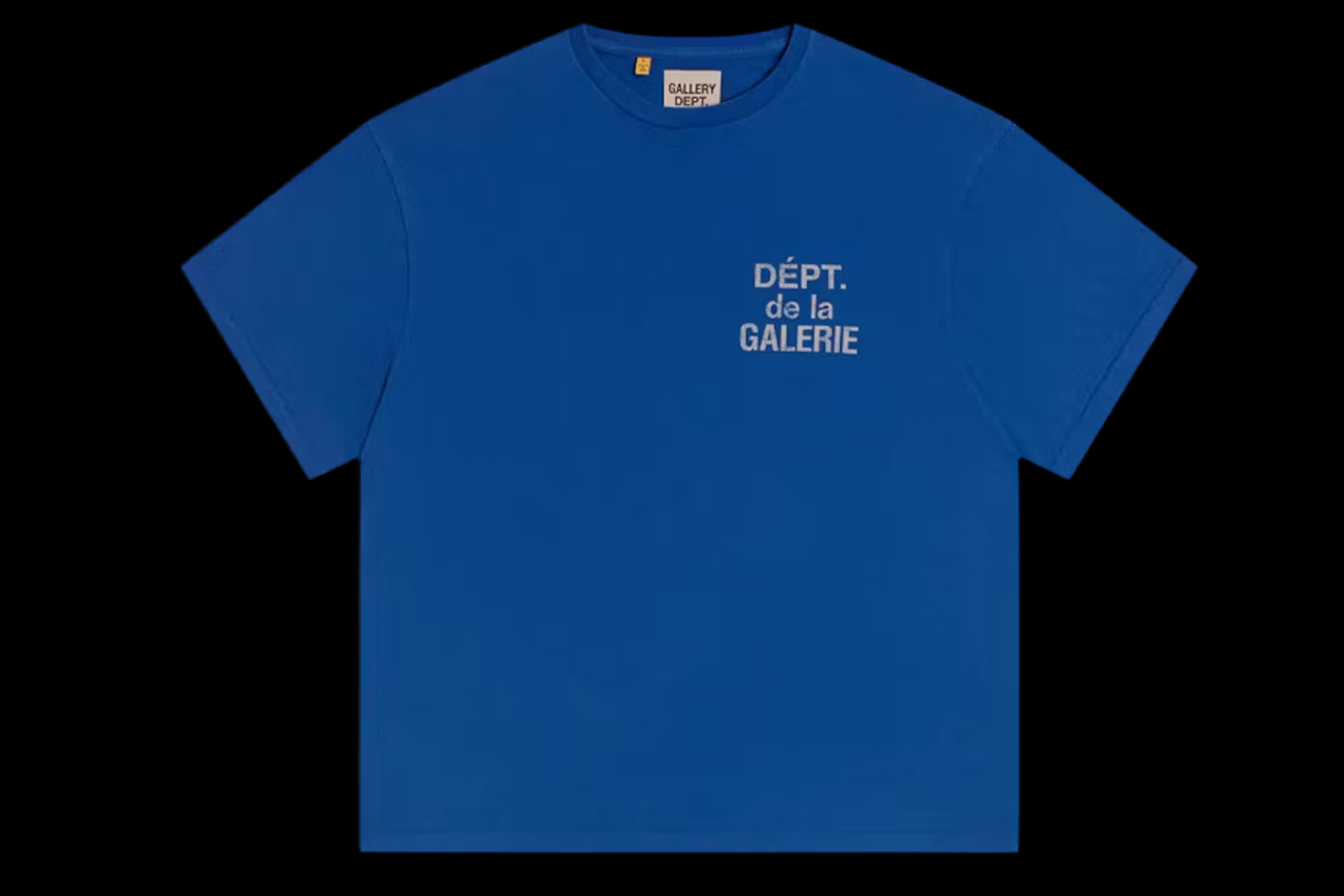 Galerie Département... Tee-shirt français Royal Bleu
