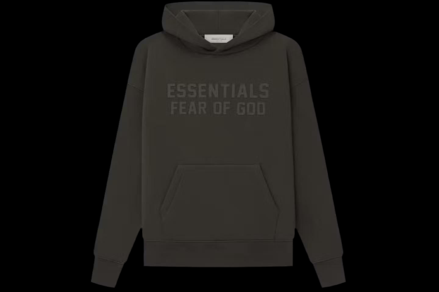 FOG SS off black hoodie