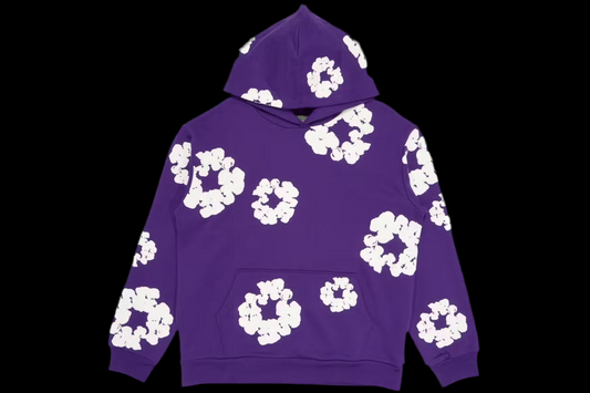 Denim Tears purple hoodie