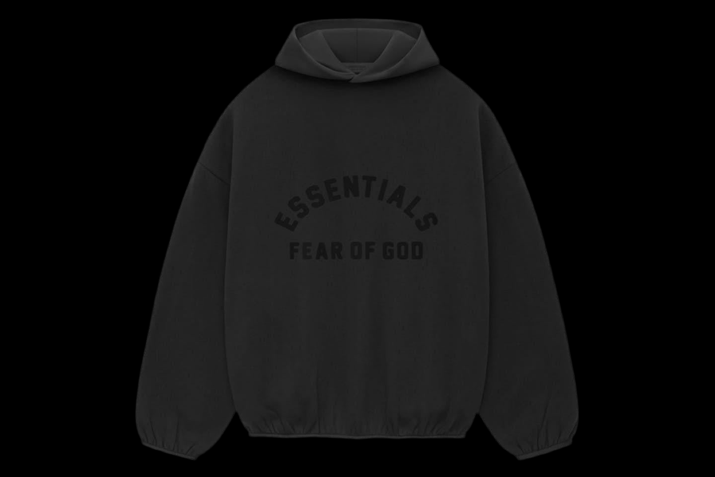 FOG SS black arch hoodie