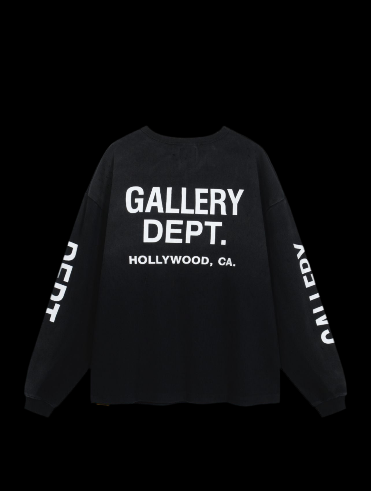 Sweat  Gallery Dept. T-shirt thermique L/S Noir