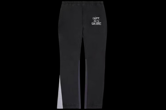 Galerie Dépt. Flare pantalon de survêtement Vintage Noir