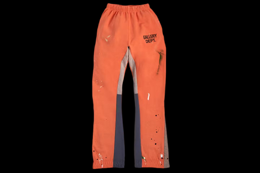 Galerie Dept.. Pantalon de survêtement Painted Flare Orange