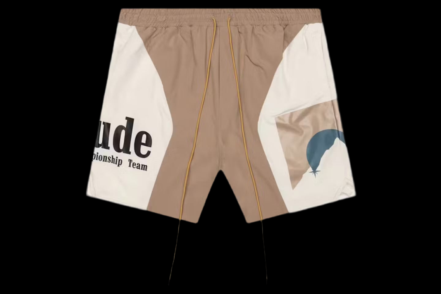 Short de vol Rhude Senna Brun/Crème