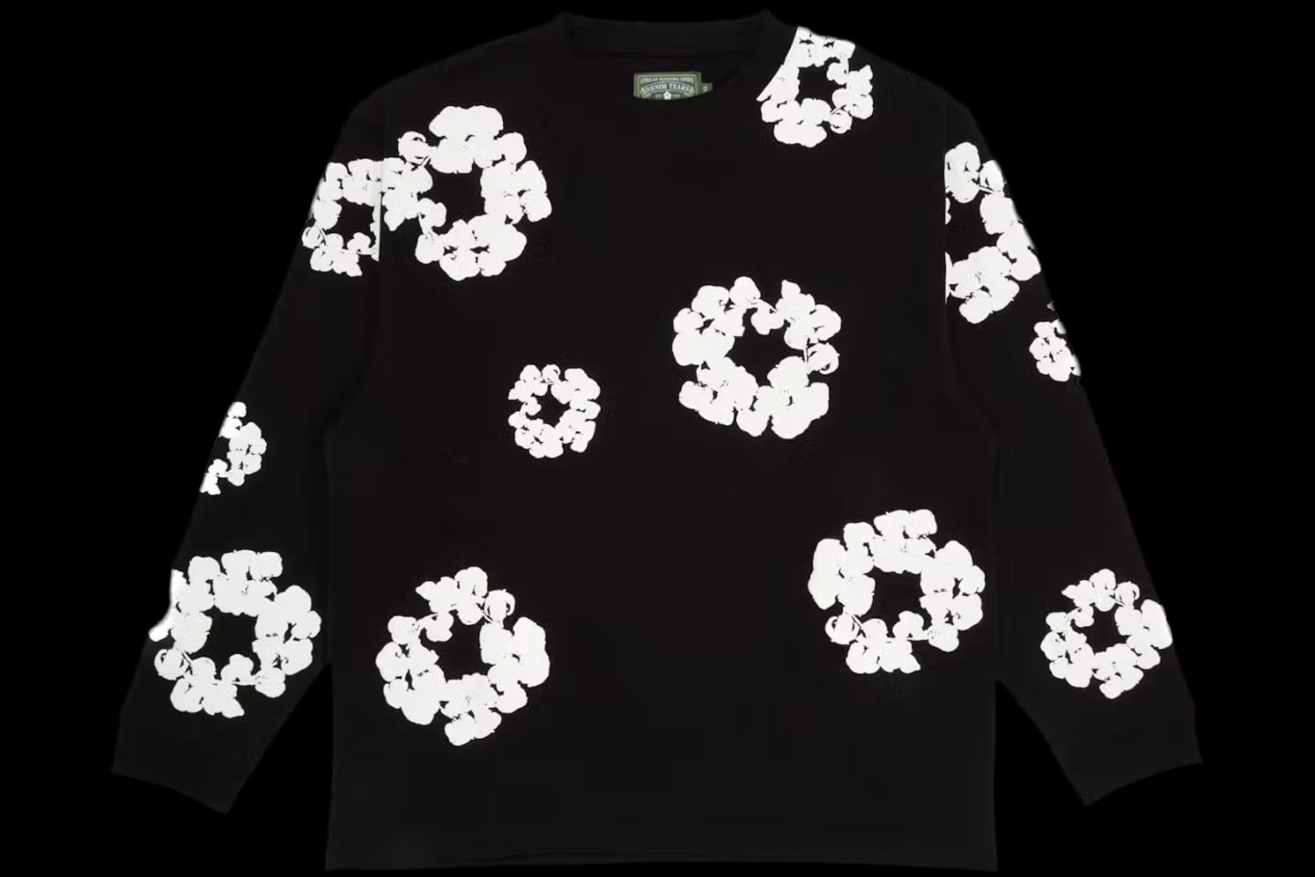 Denim Tears black long sleeve t-shirt