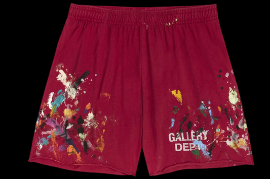 Sweat à capuche zippé Gallery Dept. Insomia Short Bordeaux