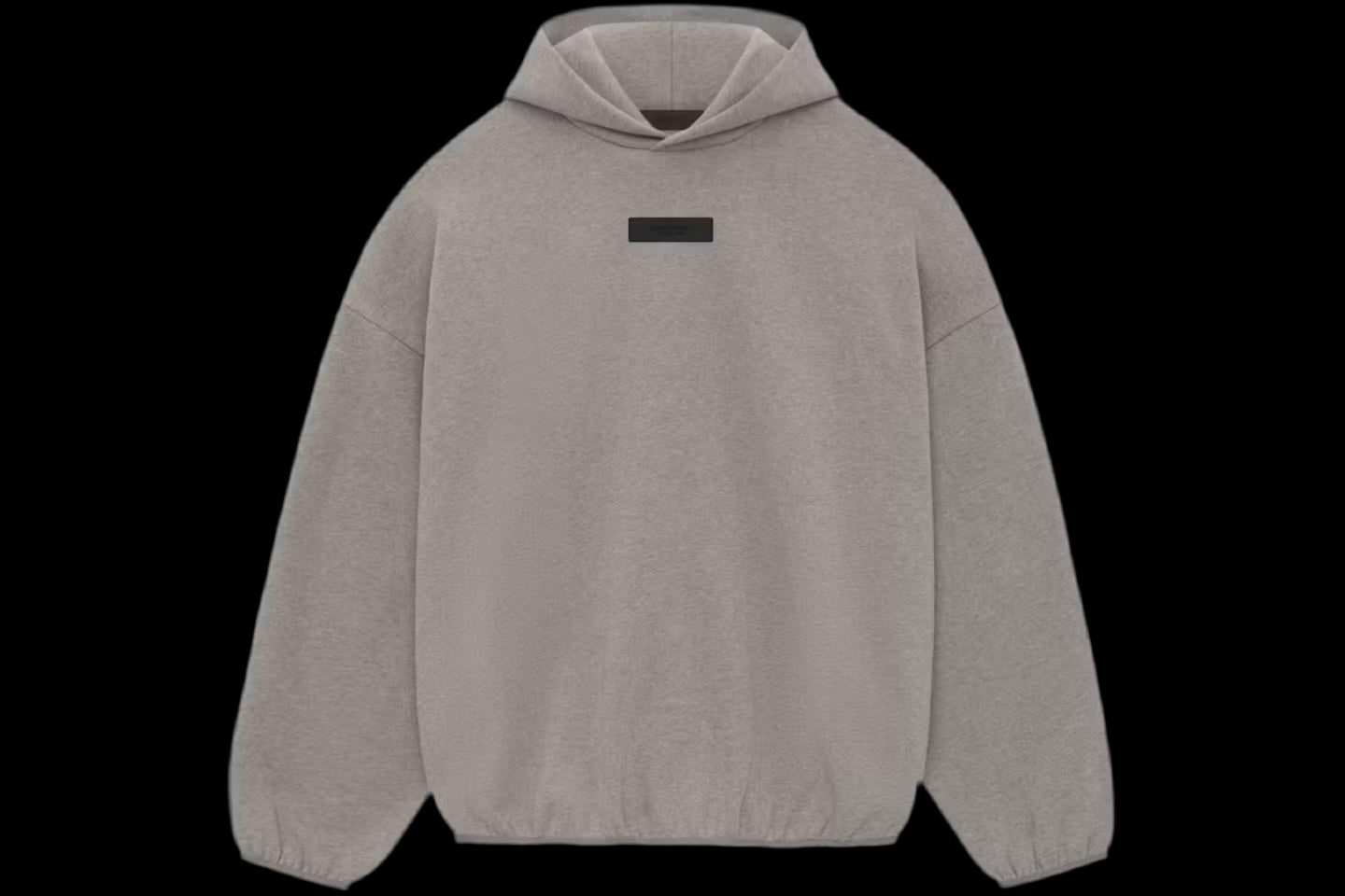 FOG SS heather grey hoodie