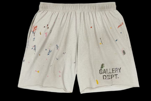 Sweat à capuche zippé Gallery Dept. Short Insomia Blanc