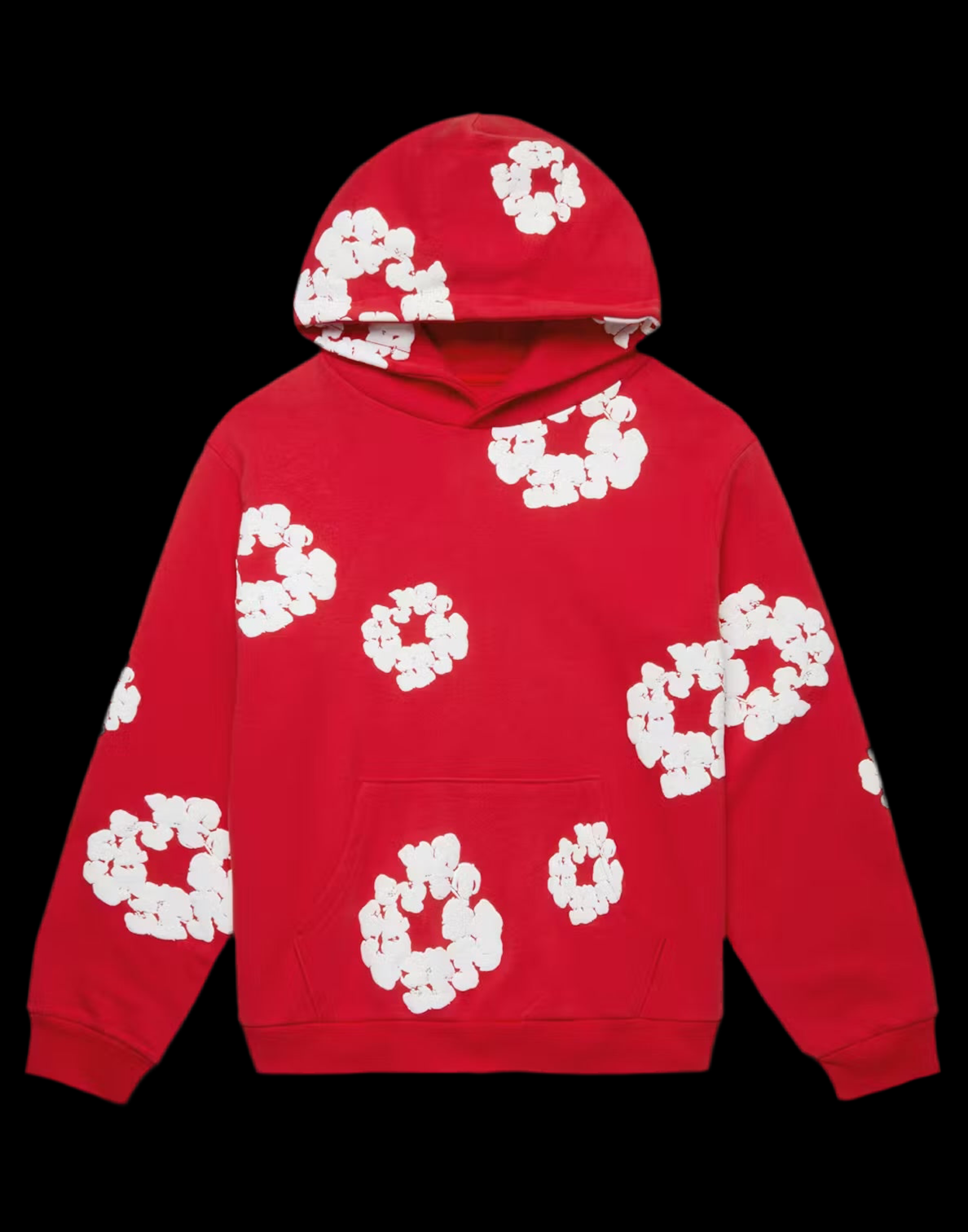 Denim Tears red hoodie