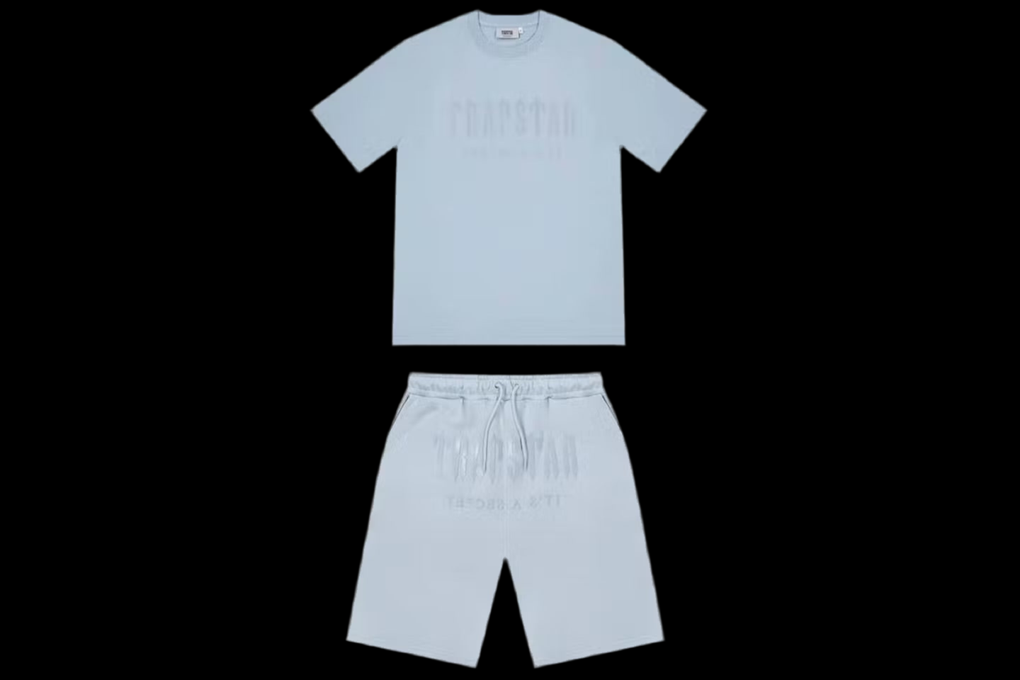 TPS London baby blue short set