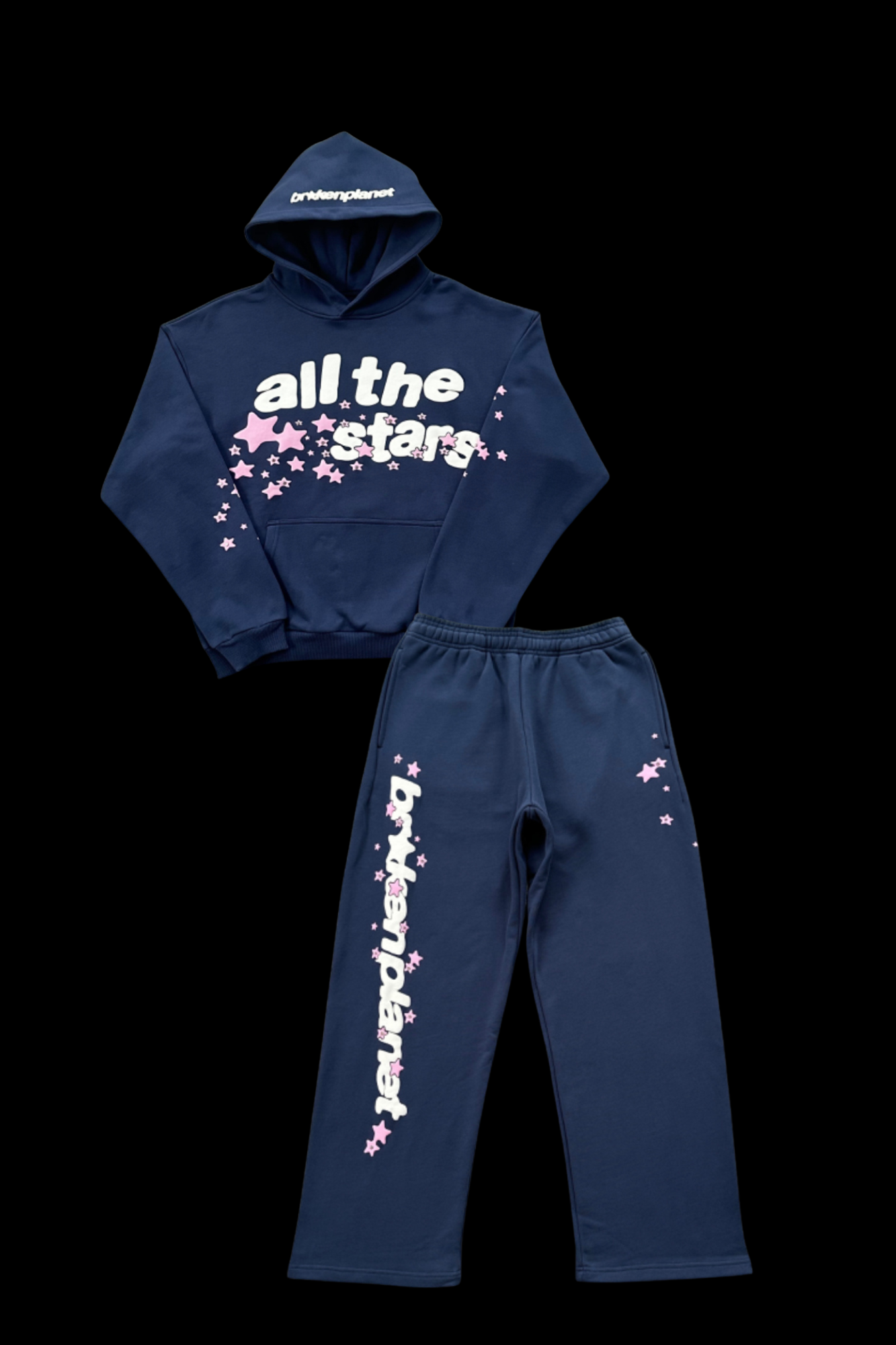 Brocken planet tracksuit blue