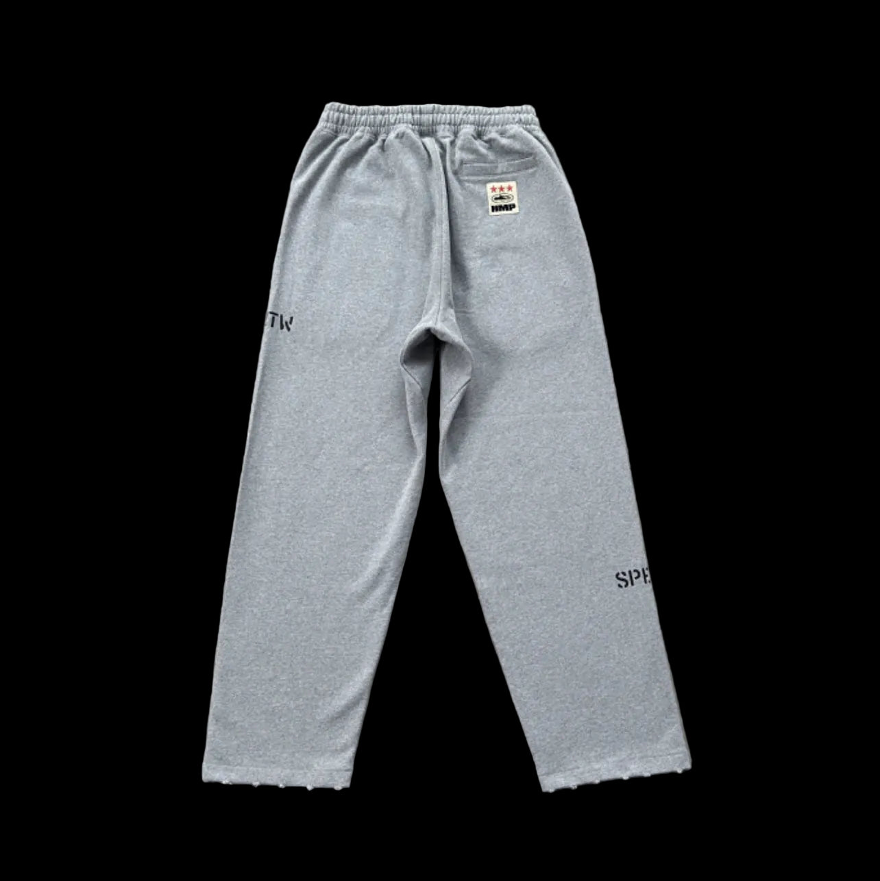 Crtz HMP stencil crewneck set grey