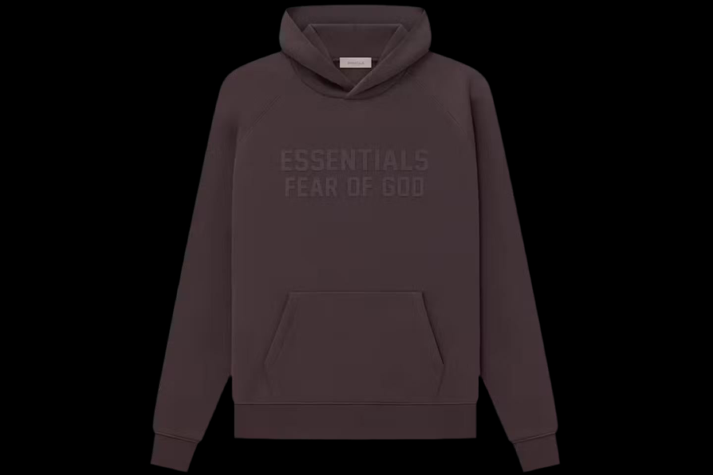 FOG SS  plum hoodie