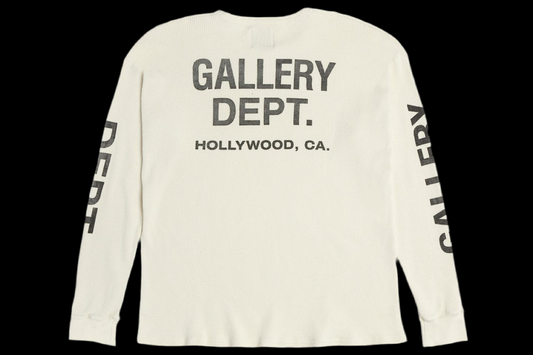Sweat Gallery Dept. T-shirt thermique L/S Crème