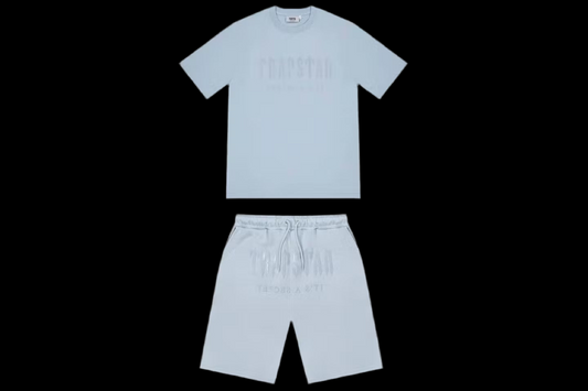TPS London baby blue short set